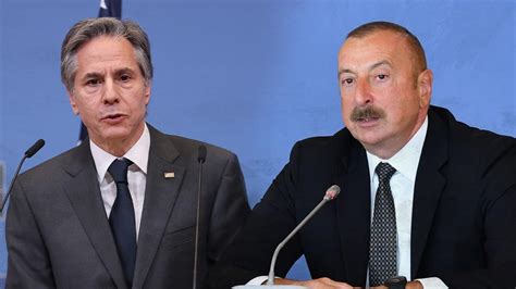 Aliyev, Blinken ile Karabağ’daki durumu görüştü